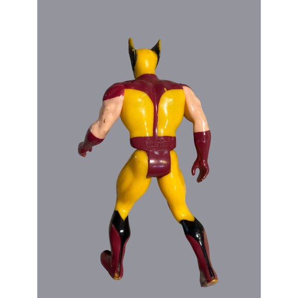 Vintage 1984 Marvel Wolverine Action Figure - Yellow & Red Suit - Collectible To - Picture 2 of 12